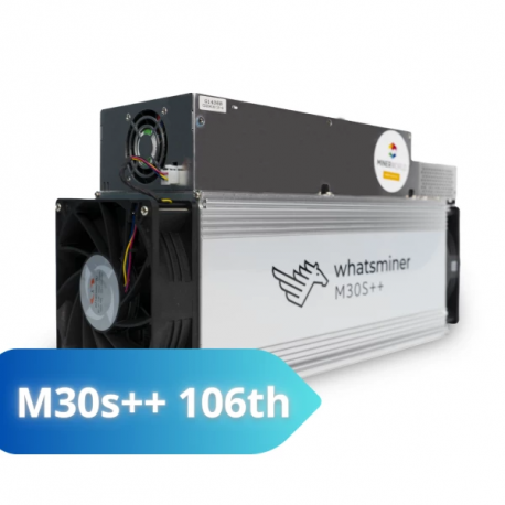 ASIC майнер Whatsminer M30S++ 106 TH/s