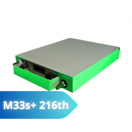 ASIC майнер Whatsminer M33S+ 216 TH/s
